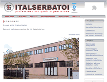 Tablet Screenshot of italserbatoi.com